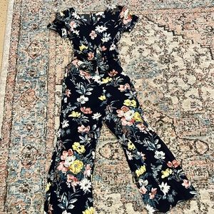 Women’s floral jumpsuit